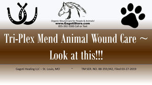 Tri-Plex Mend Animal Wound Care ~ Look at this!!!