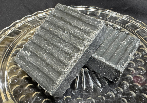 Acne Fighting (with activated charcoal ) Therapeutic Beauty Bar with a Goat's Milk base