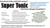 Super Tonic Capsules- Cold, Flu & Allergies!